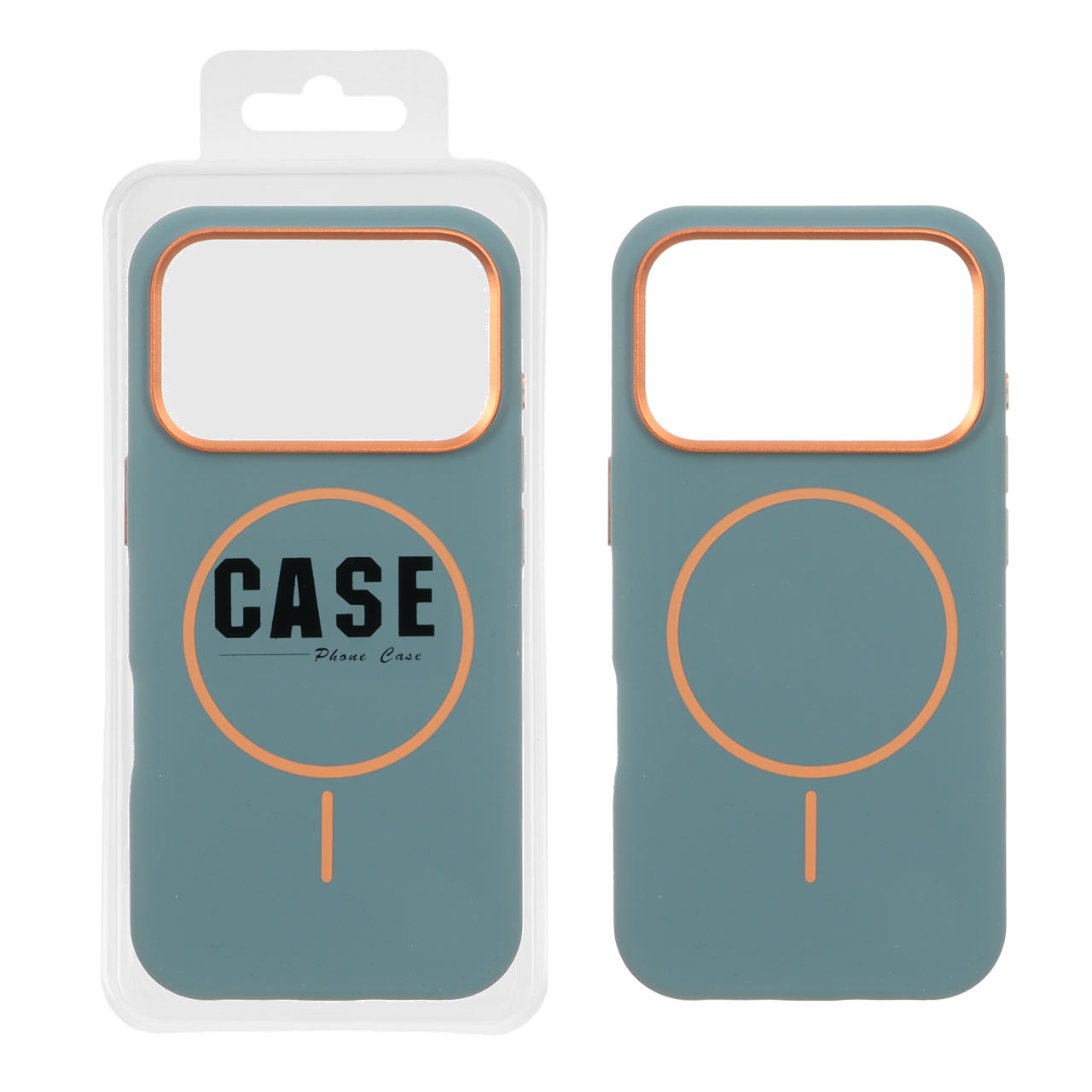 قاب سیلیکونی پاک کنی اورجینال درجه یک MagSafe لنز فلزی Apple iPhone 17 Pro - سبز