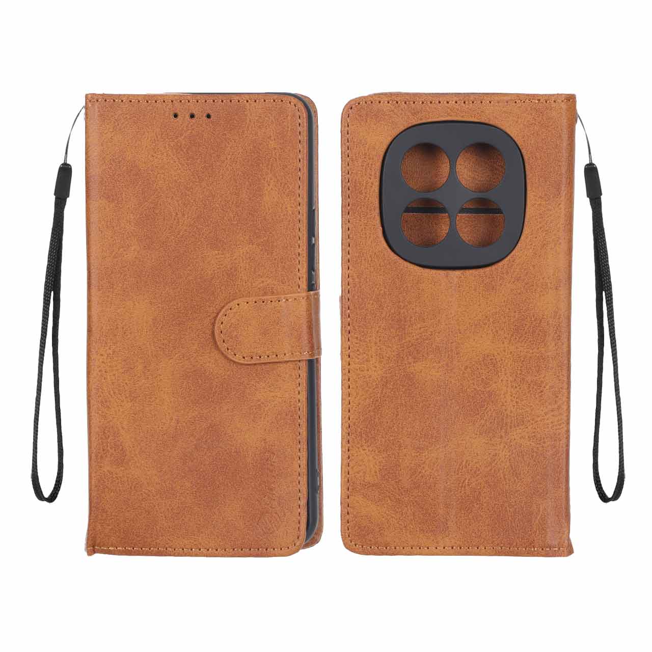 کیف موبایل مگنتی نیلکین مناسب برای شیائومی ردمی نوت 15 پرو 4G - عسلی