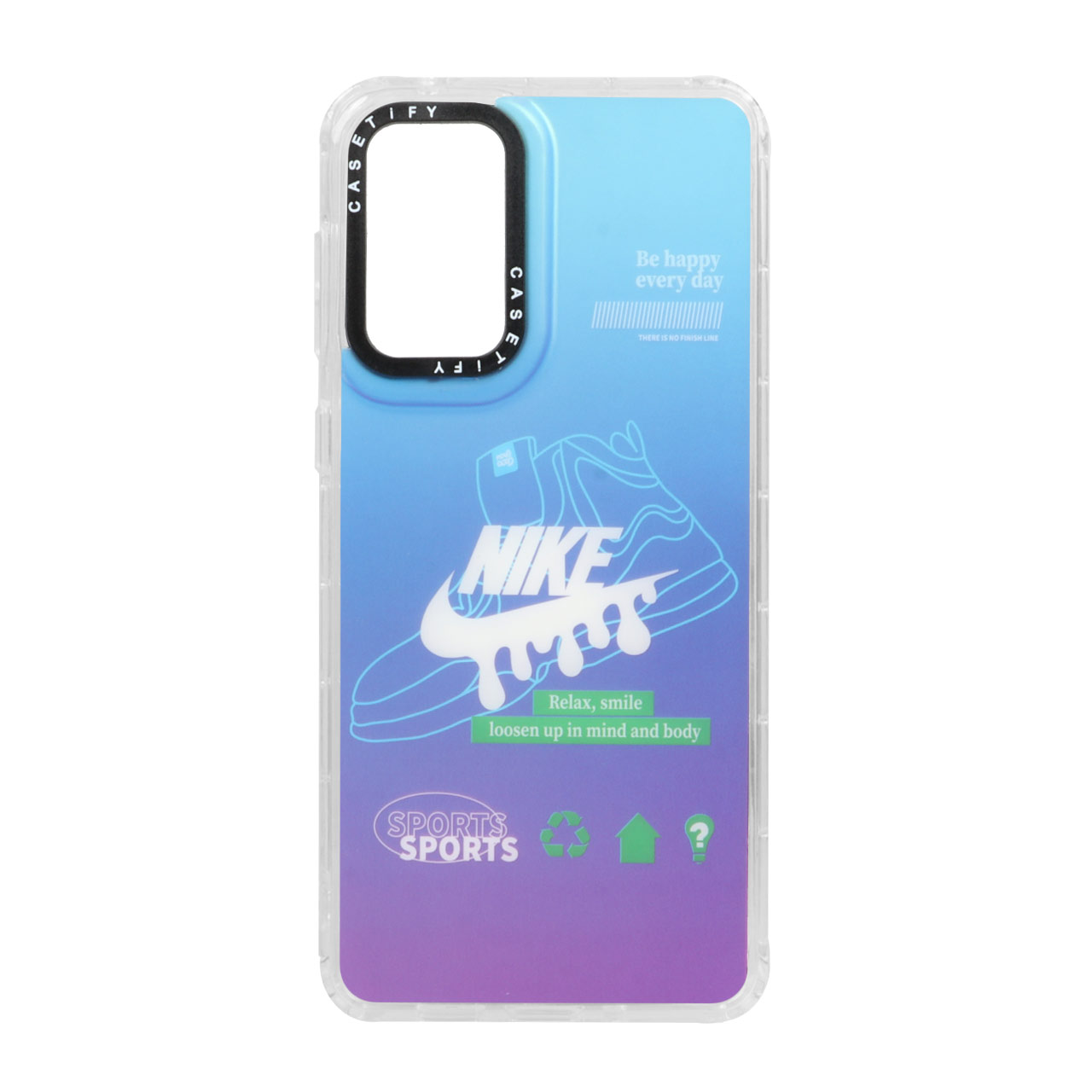 قاب Casetify طرح نایک اسپرت هولوگرامی مناسب برای سامسونگ گلکسی A73