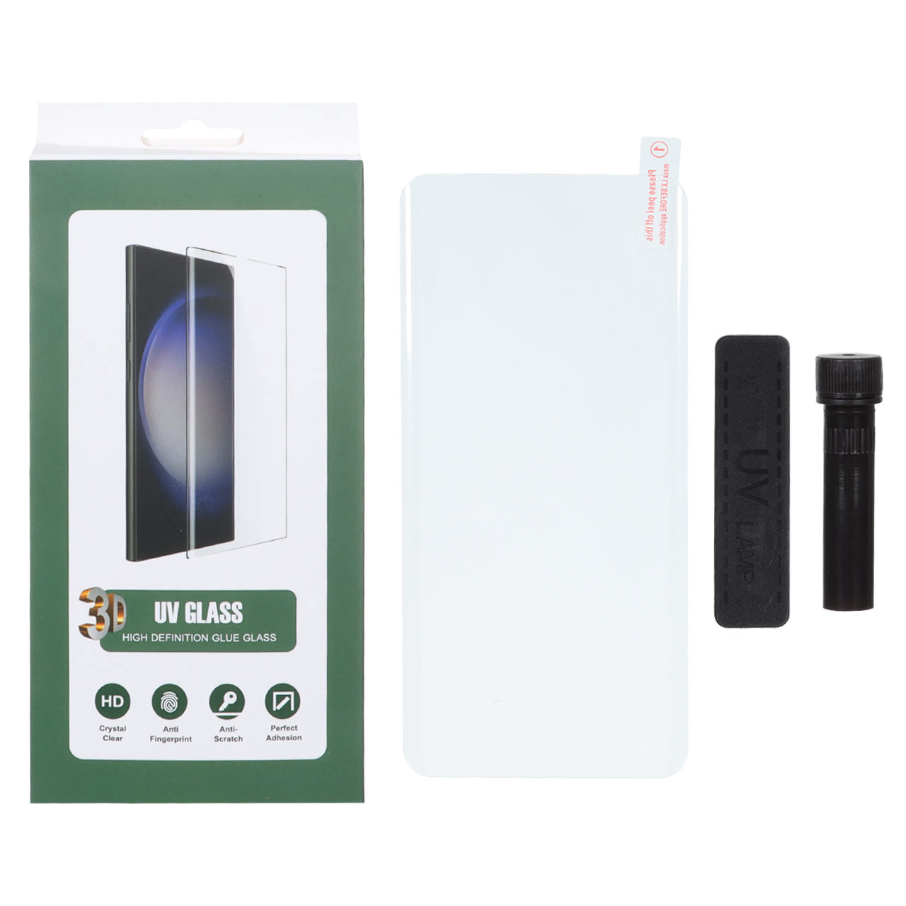 محافظ صفحه نمایش شیشه ای UV 3D مناسب برای گوشی شیائومی Redmi Note 15