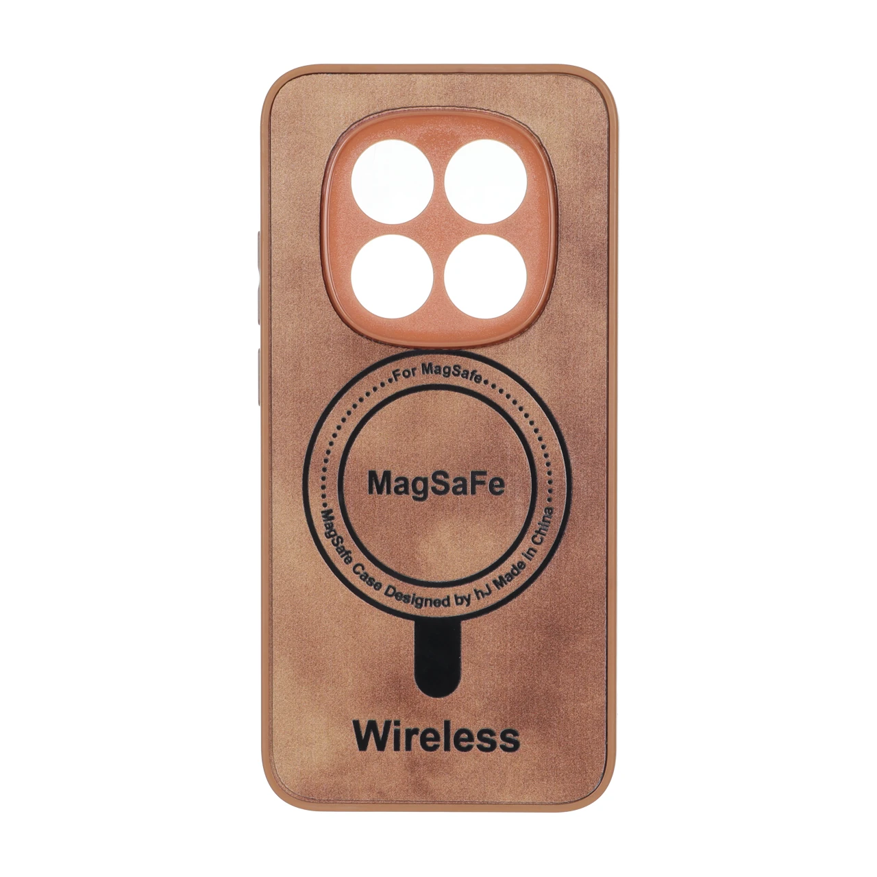 قاب طرح Wireless مگ سیف محافظ لنز برجسته مناسب برای شیائومی ردمی نوت 15 پرو 5G