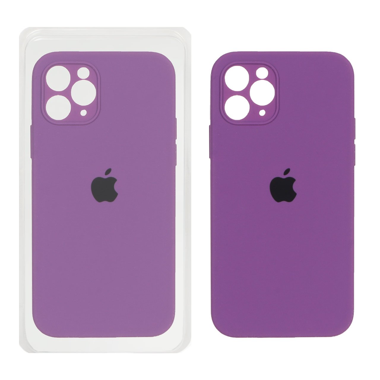 قاب سیلیکونی پاک کنی اورجینال ++A مدل Apple iPhone 11 Pro - ارغوانی (پک دار)