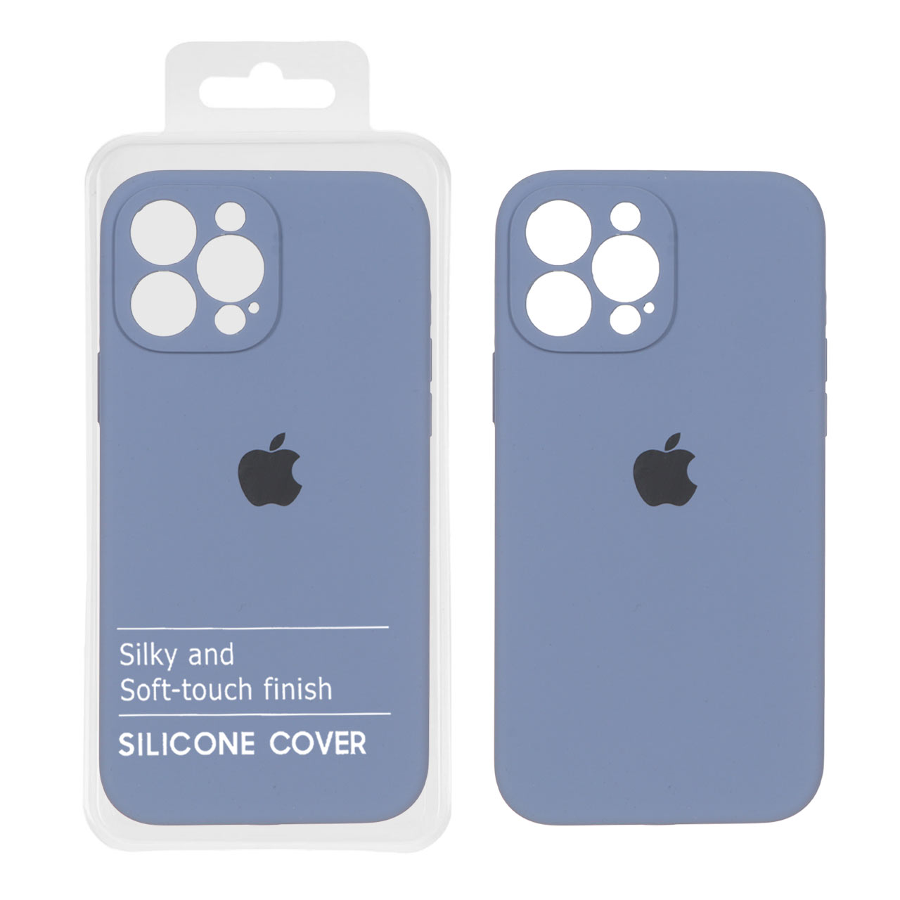 قاب سیلیکونی پاک کنی اورجینال Master Quality مدل Apple iPhone 13 Pro Max - فیلی (پک دار)