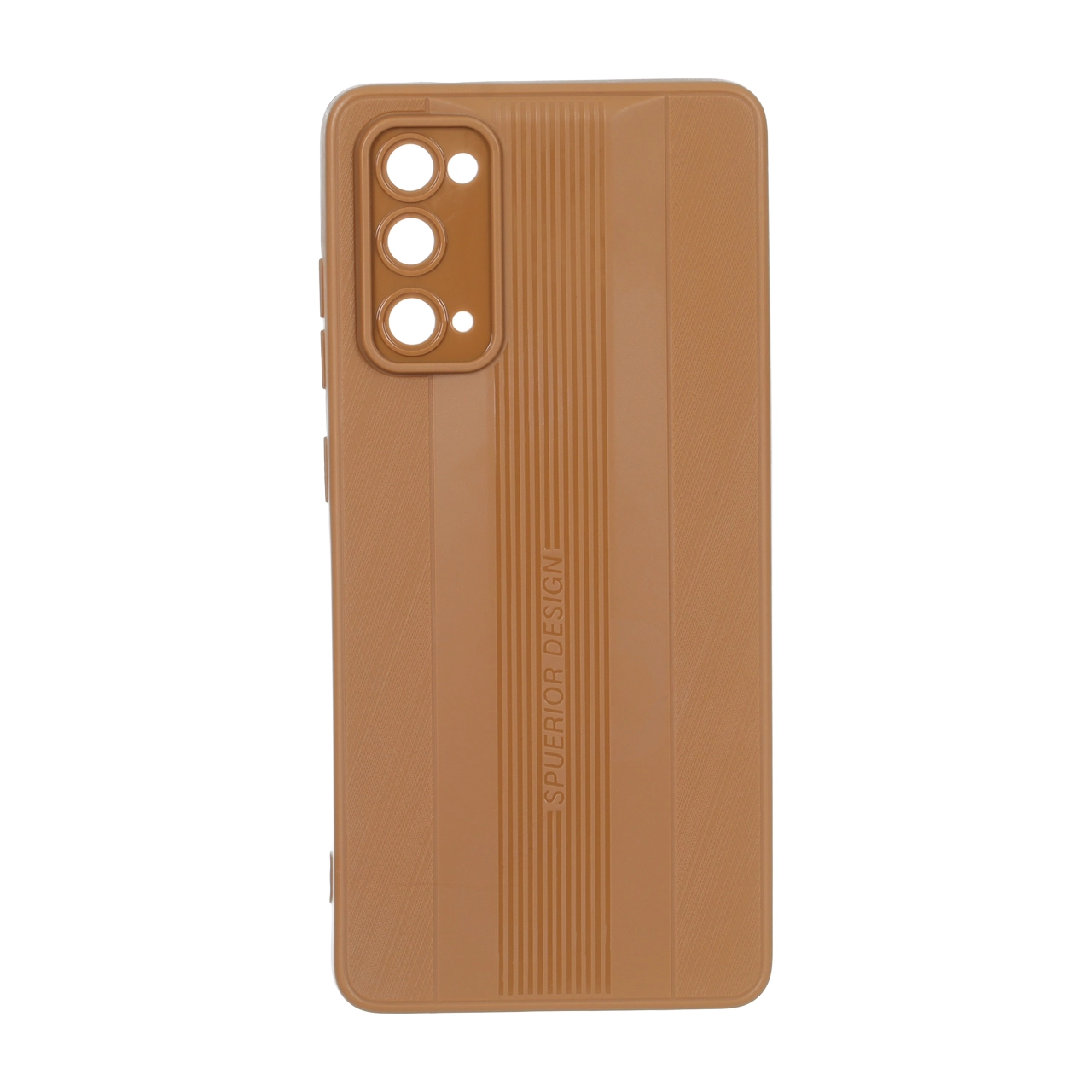 قاب Spuerior Design محافظ لنزدار Samsung Galaxy S20 FE - عسلی