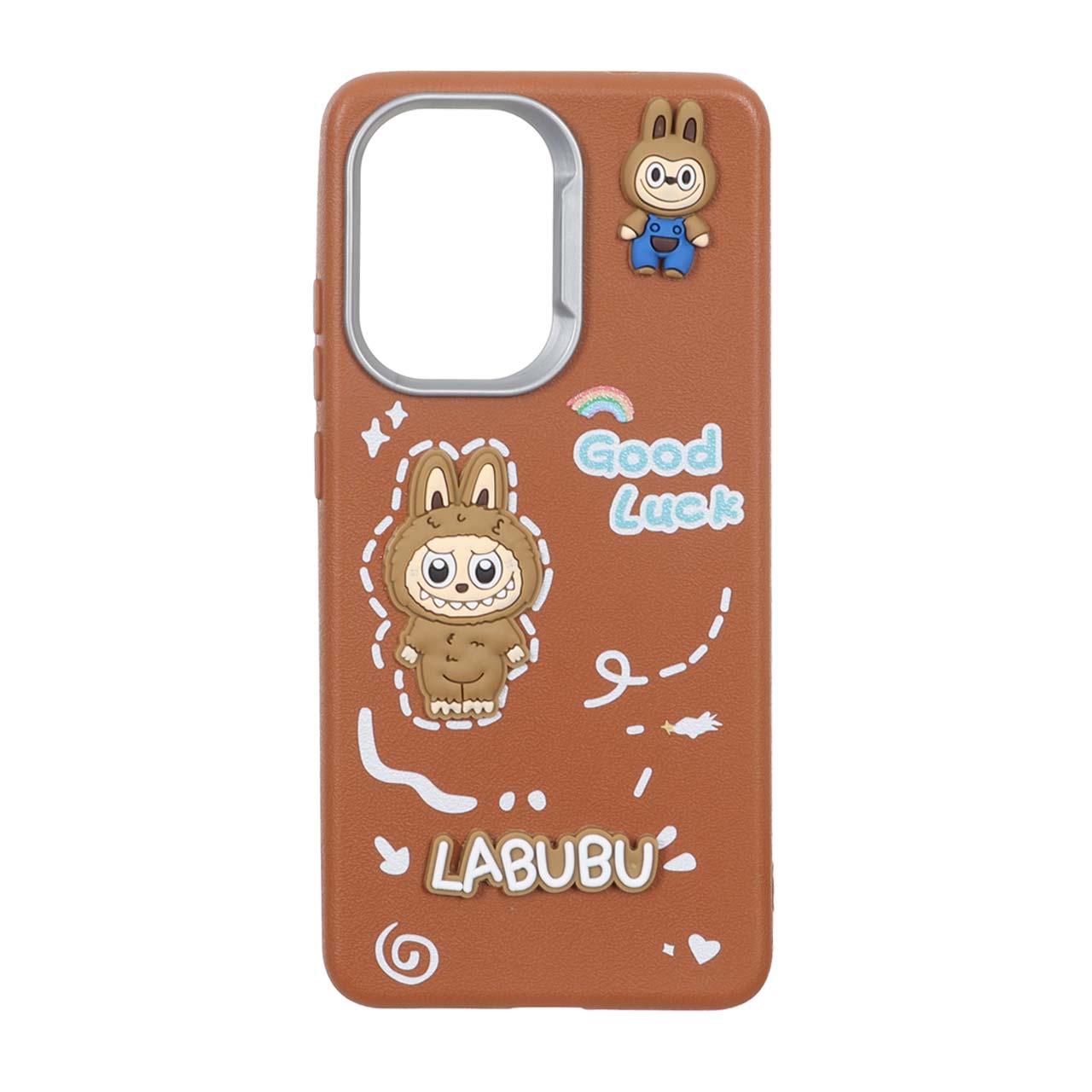 قاب طرح Labubu لنز سیلور Texture مناسب برای شیائومی پوکو X7 پرو