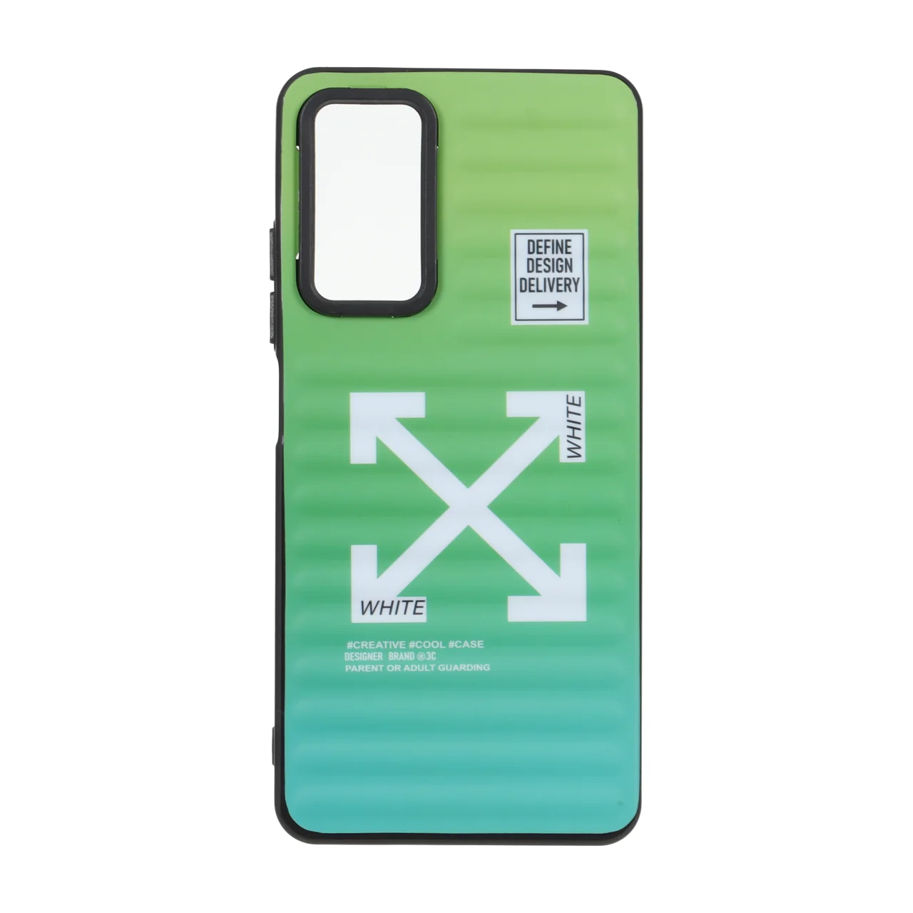 قاب طرح Off-White گرادیانت مات مناسب برای شیائومی ردمی نوت ۱۲ پرو 4G و ردمی نوت ۱۱ پرو