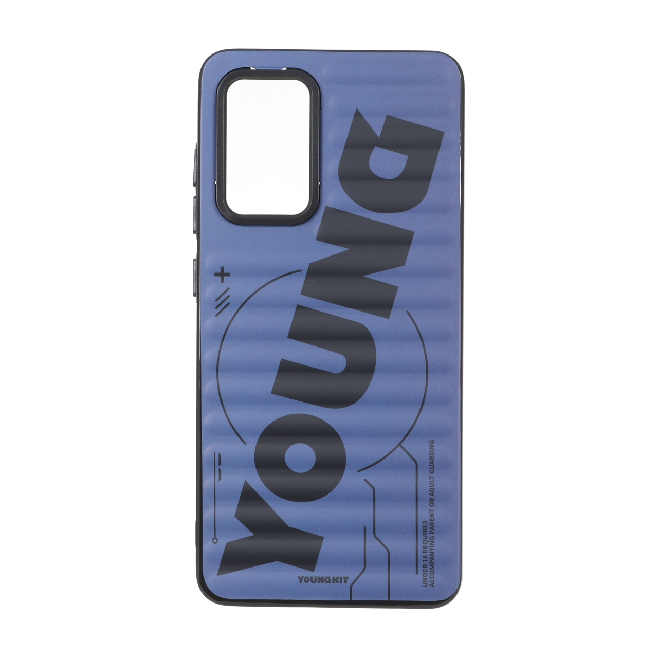 قاب طرح Youngkit مورب بنفش مناسب برای سامسونگ گلکسی A52 و A52s