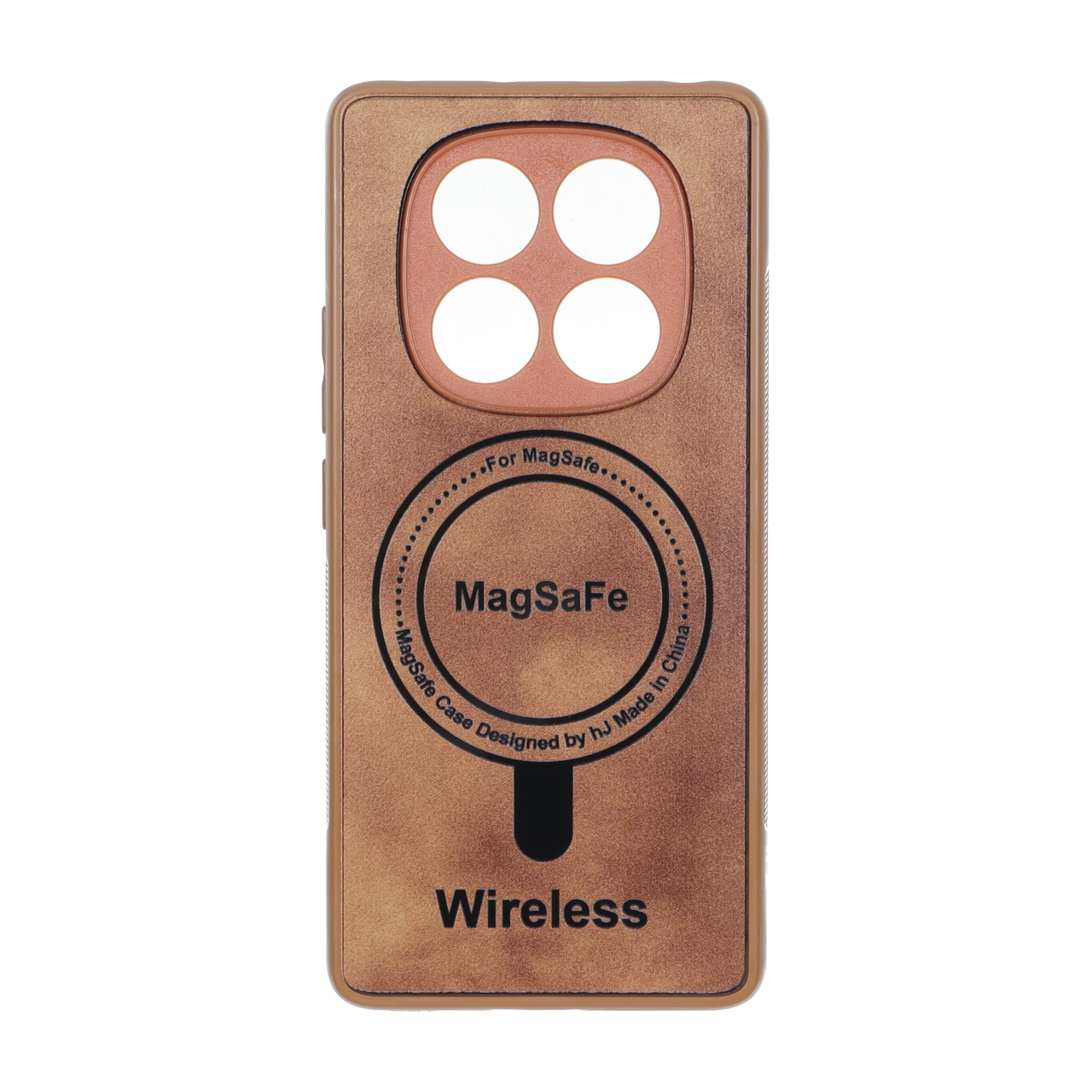 قاب طرح Wireless مگ سیف محافظ لنز برجسته مناسب برای شیائومی ردمی نوت ۱۴ پرو فورجی