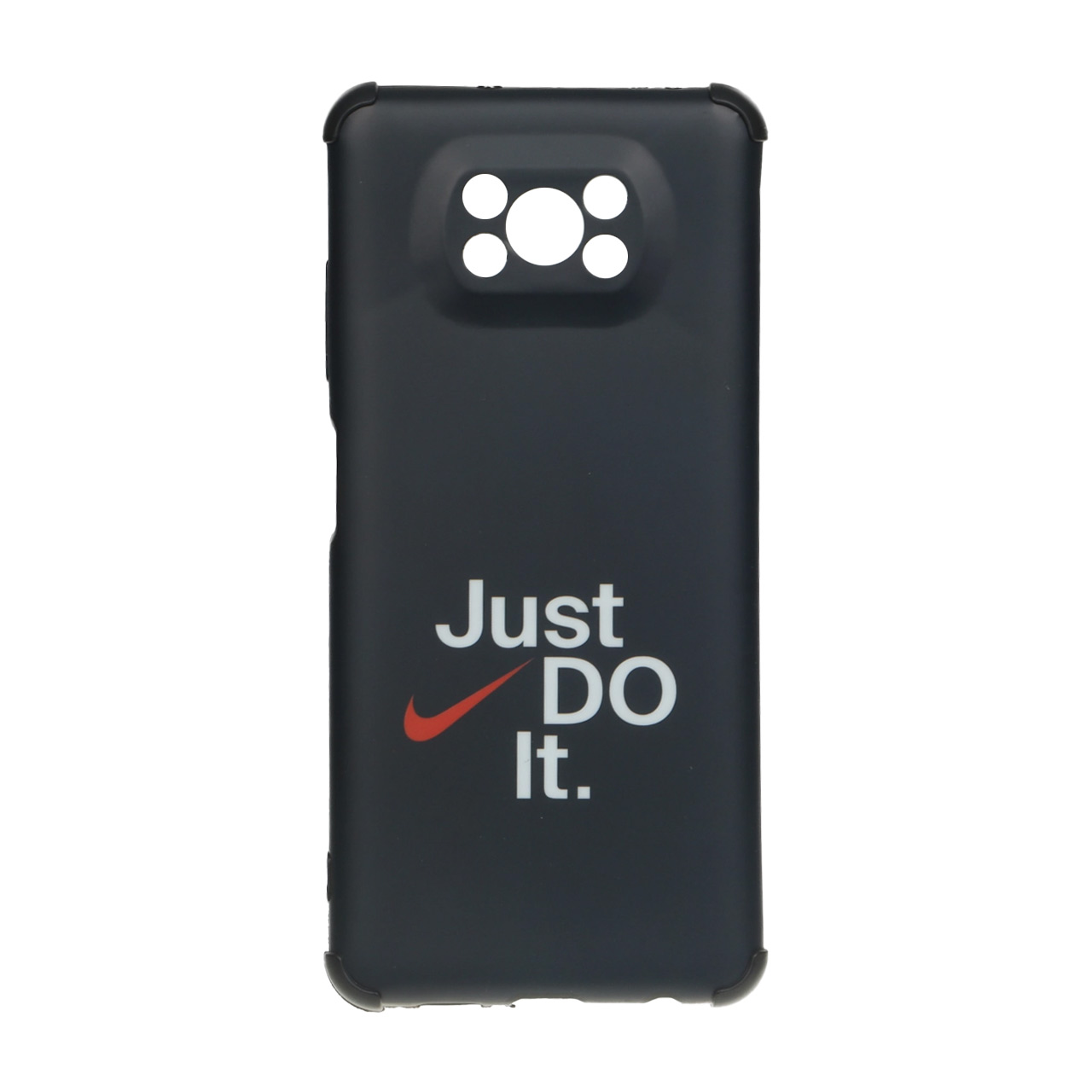 قاب طرح نایک Just DO It بامپردار مناسب برای شیائومی پوکو ایکس 3، پوکو ایکس 3 پرو و پوکو ایکس 3 ان اف سی