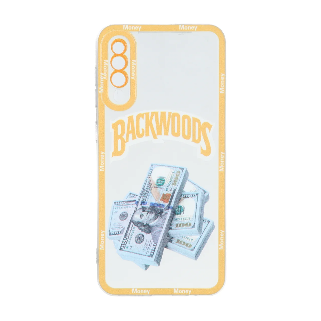 قاب ژله ای طرح دار دور رنگی طرح دلار Backwoods مناسب برای سامسونگ گلکسی A50 / A50s / A30s