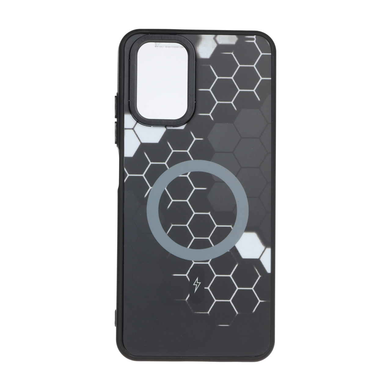 قاب طرح Hexagon مگ سیف رنگ سفید مناسب برای شیائومی ردمی نوت 10 فورجی / ردمی نوت 10 اس / پوکو ام 5 اس