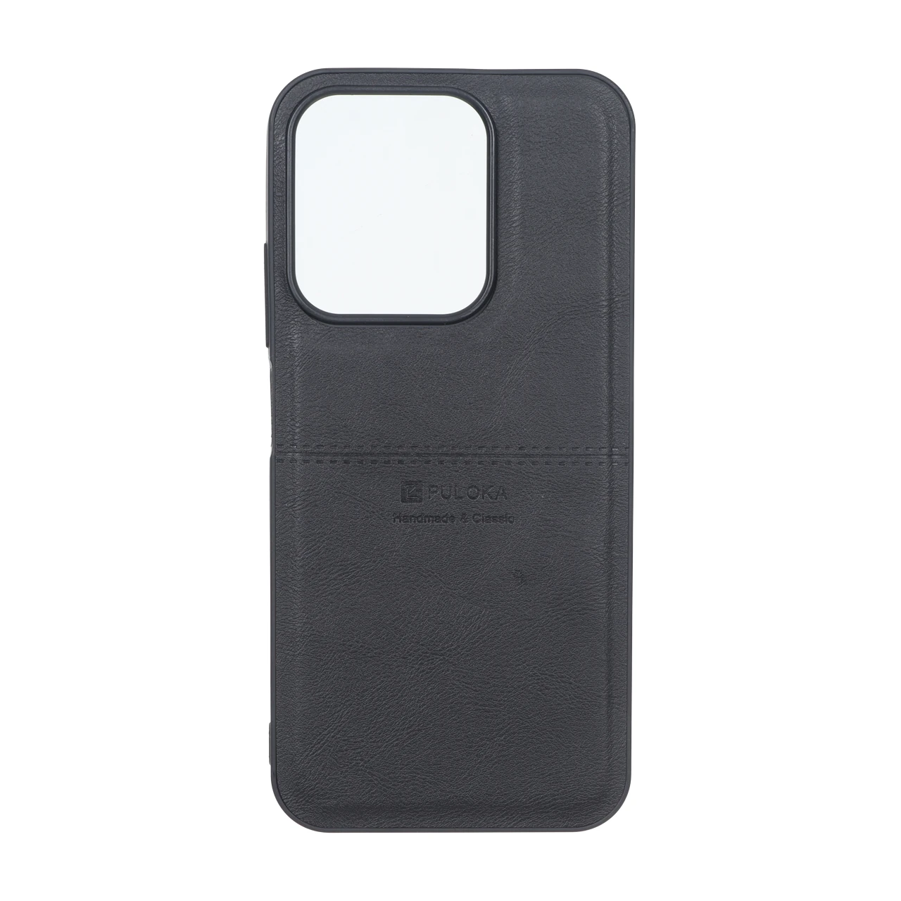 قاب طرح چرم Puloka خط دار مناسب برای شیائومی Redmi 15C و Poco C85