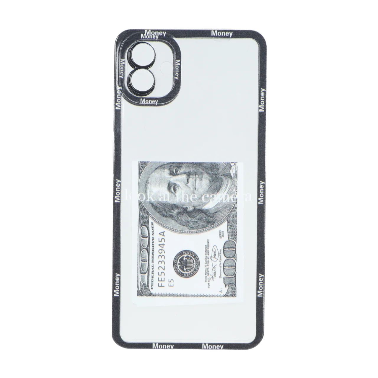 قاب ژله ای طرح دار دور رنگی طرح Money مناسب برای سامسونگ Galaxy A04 و M13 5G