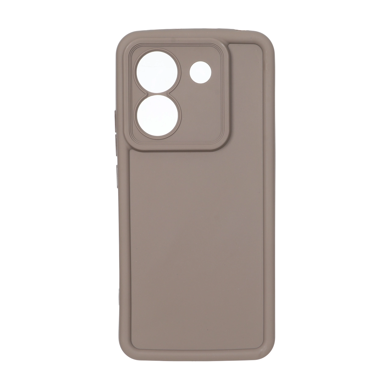 قاب Solid Case قهوه‌ای مناسب برای شیائومی پوکو M7 پرو 5G