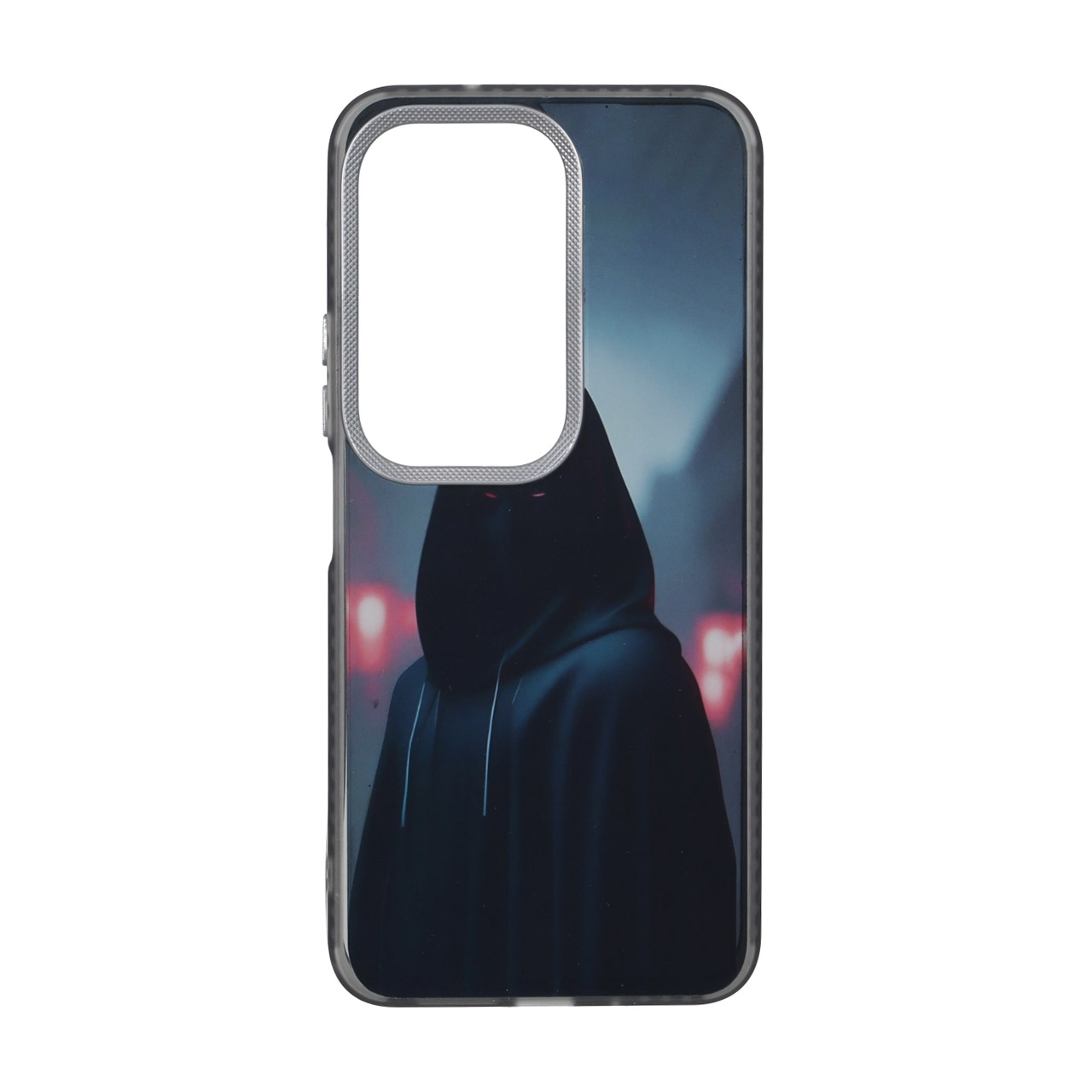 قاب طرح Dark Figure لنز کربن دور مات مناسب برای شیائومی ردمی 15 4G