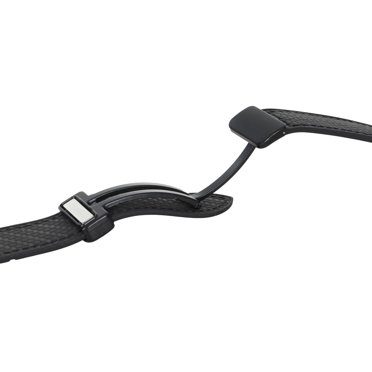 بند سیلیکونی Spigen Rugged Armor طرح حصیری مگنتی مناسب برای اپل واچ سایز 42 تا 49 میلی‌متر - مشکی