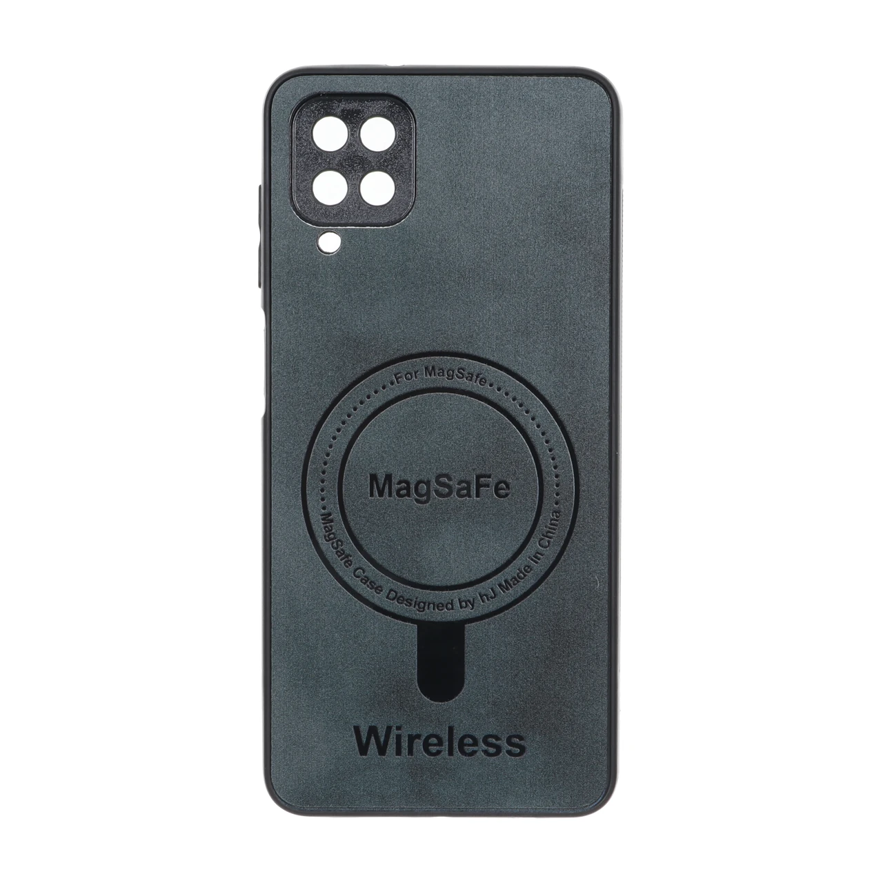 قاب Wireless طرح مگ سیف محافظ لنز برجسته مناسب برای سامسونگ گلکسی A12 / M12 / F12