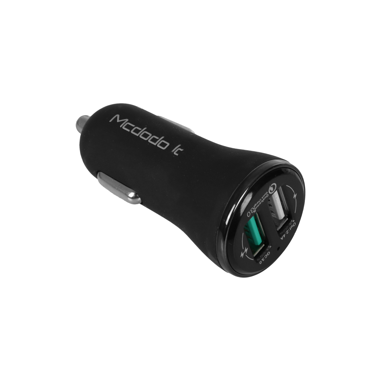 شارژر فندکی 30 وات فست دو پورت Mcdodo مدل CC-4910 - مشکی