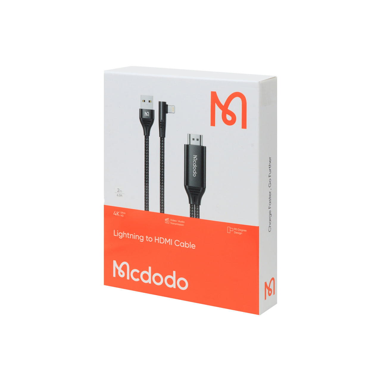 کابل تبدیل 2 متری Mcdodo Lightning به HDMI مدل CA-6400 مشکی