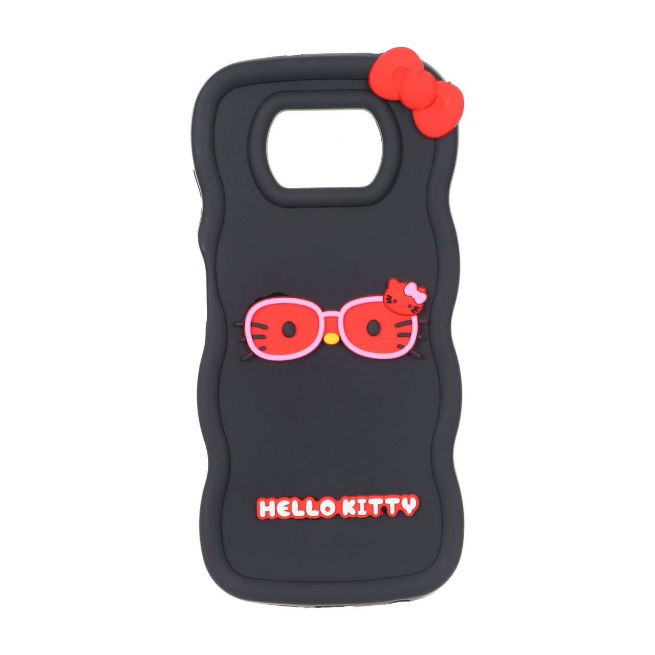 قاب طرح Hello Kitty عینکی کنگره ای مناسب برای شیائومی پوکو X3، پوکو X3 پرو و پوکو X3 NFC