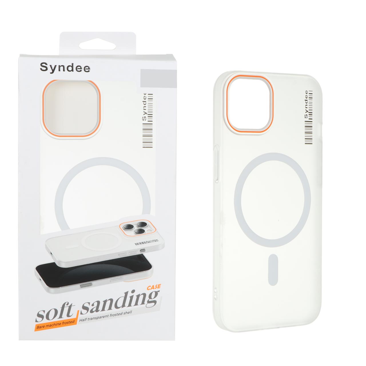 قاب اورجینال Syndee پشت مات مگ سیف مناسب برای آیفون 13 و آیفون 14