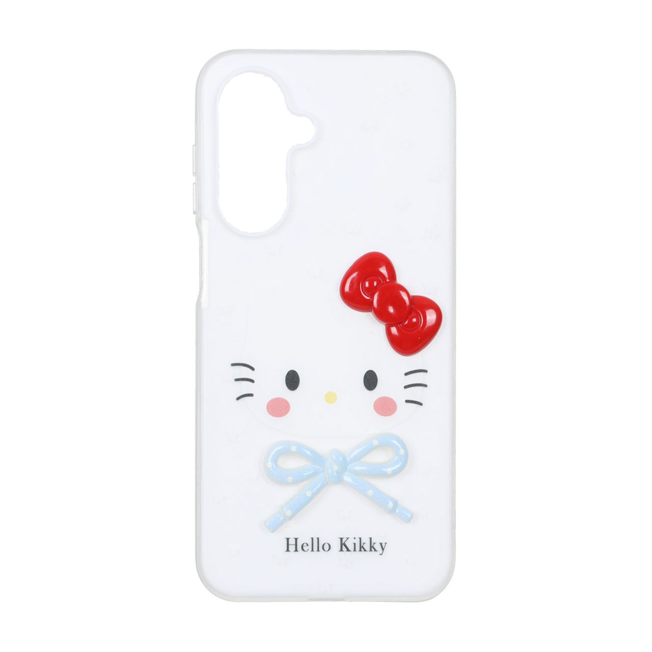 قاب طرح Kitty پاپیون برجسته دو لایه مات مناسب برای سامسونگ گلکسی A17 و A26
