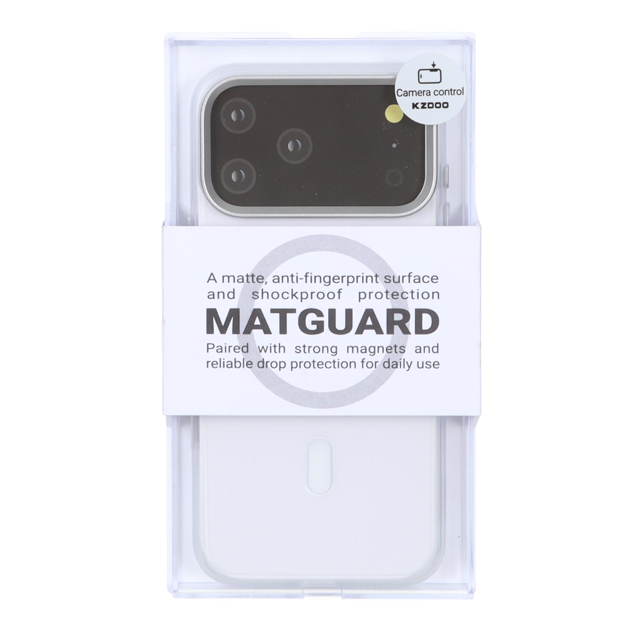 قاب شفاف مگ سیف KDoo MATGUARD Original مناسب برای آیفون 17 پرو مکس