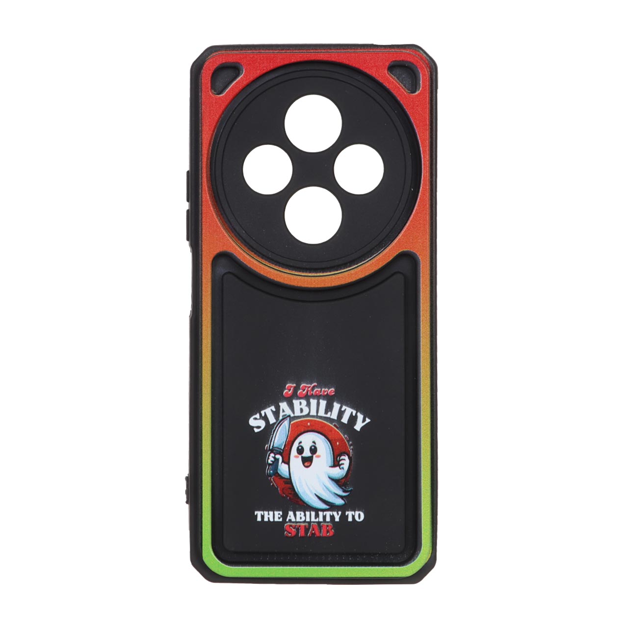 قاب Solid Case منحنی LUCKY طرح دار Xiaomi Redmi 14C / Redmi A3 Pro / Redmi A4 / Poco C75 - کد 130