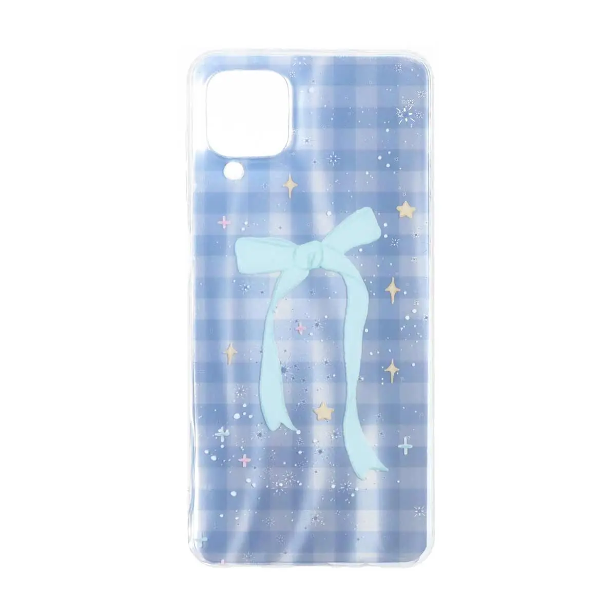 قاب مات ستاره ای دور ژله ای شفاف طرح دار Samsung Galaxy A12 / M12 / F12 - کد 244