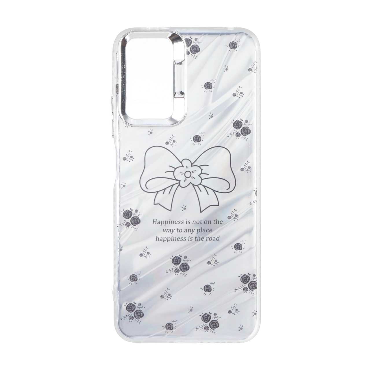 قاب Pucker هفت رنگ دور ژله ای مات لنز کروم Xiaomi Redmi Note 12S / Xiaomi Redmi Note 11 4G / Redmi Note 11S - طرح 282