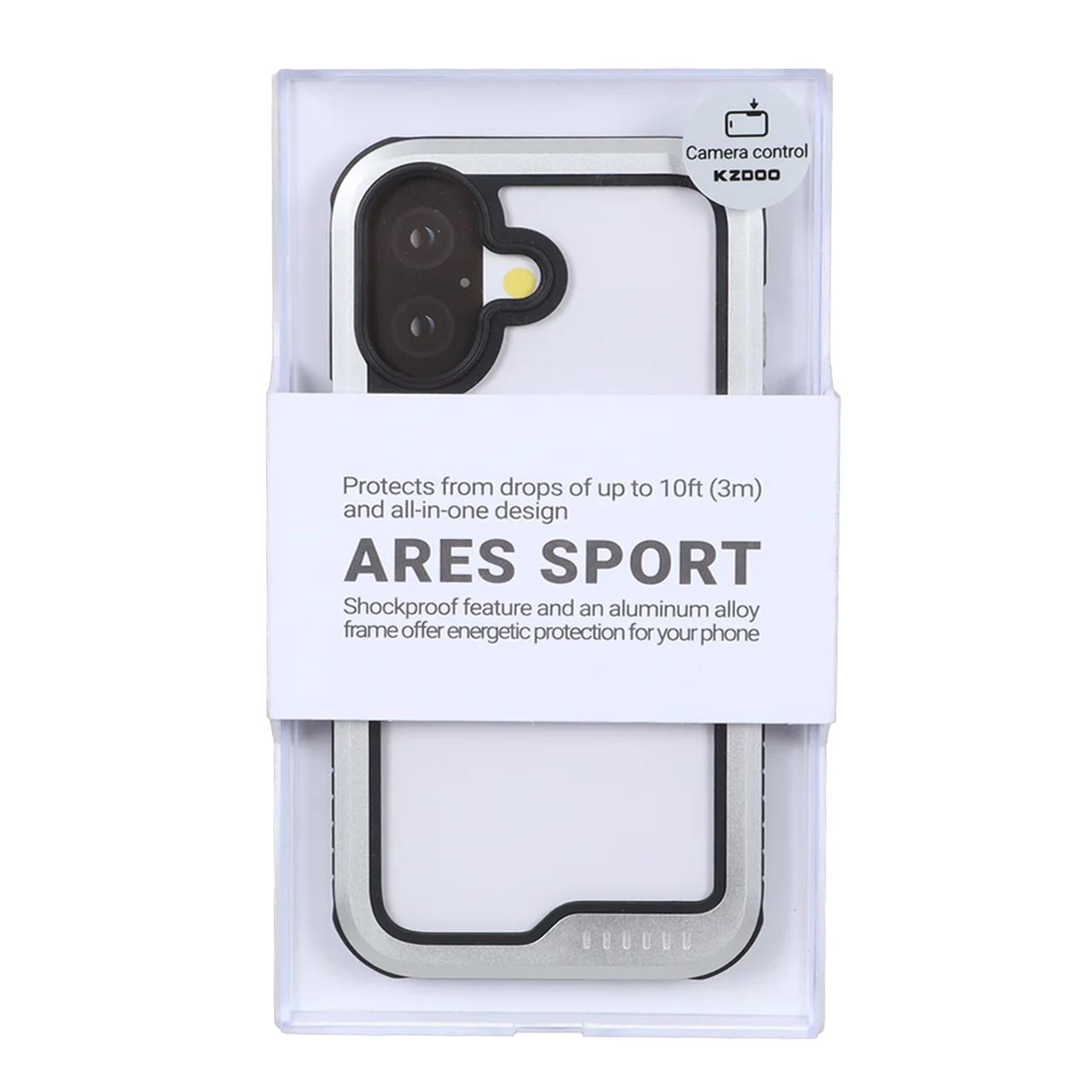 قاب Original KDoo ARES Sport نقره ای مناسب برای آیفون 17