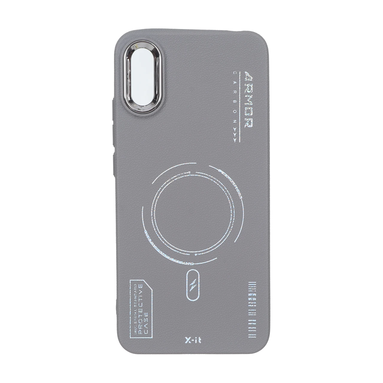 قاب Armor لنز متال Texture طرح مگ سیف مناسب برای شیائومی Redmi 9A / Redmi 9A Sport / Redmi 9AT