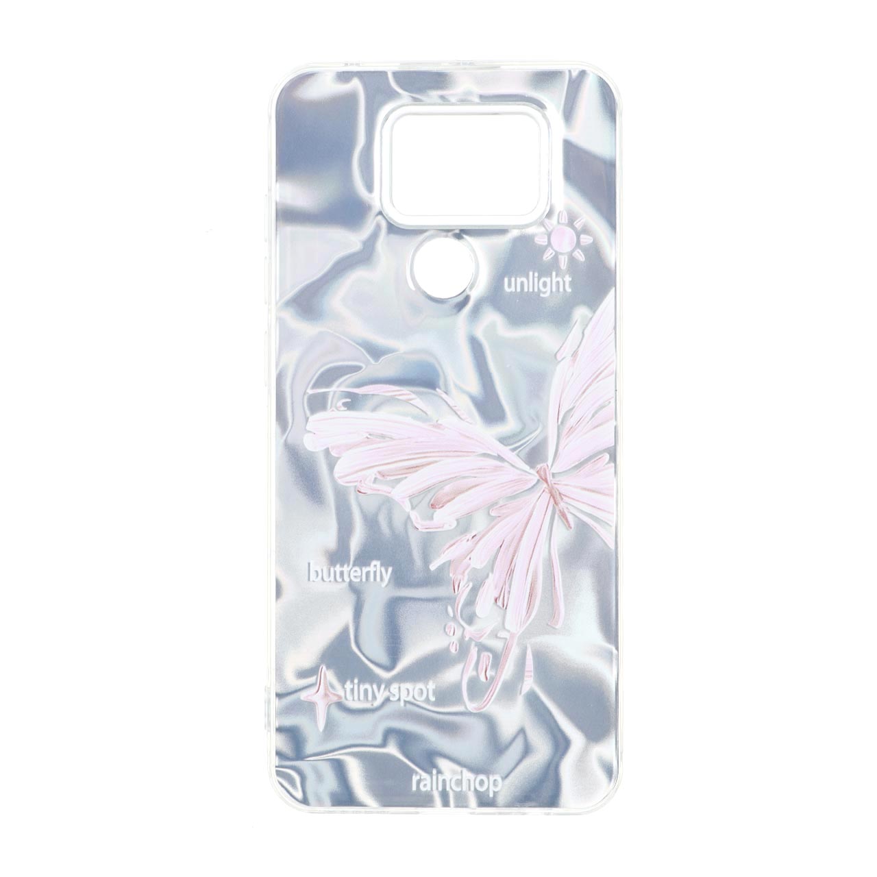 قاب Silver Cloud دور ژله ای طرح پروانه مناسب برای شیائومی ردمی نوت 9 / ردمی 10X 5G / ردمی 10X Pro 5G