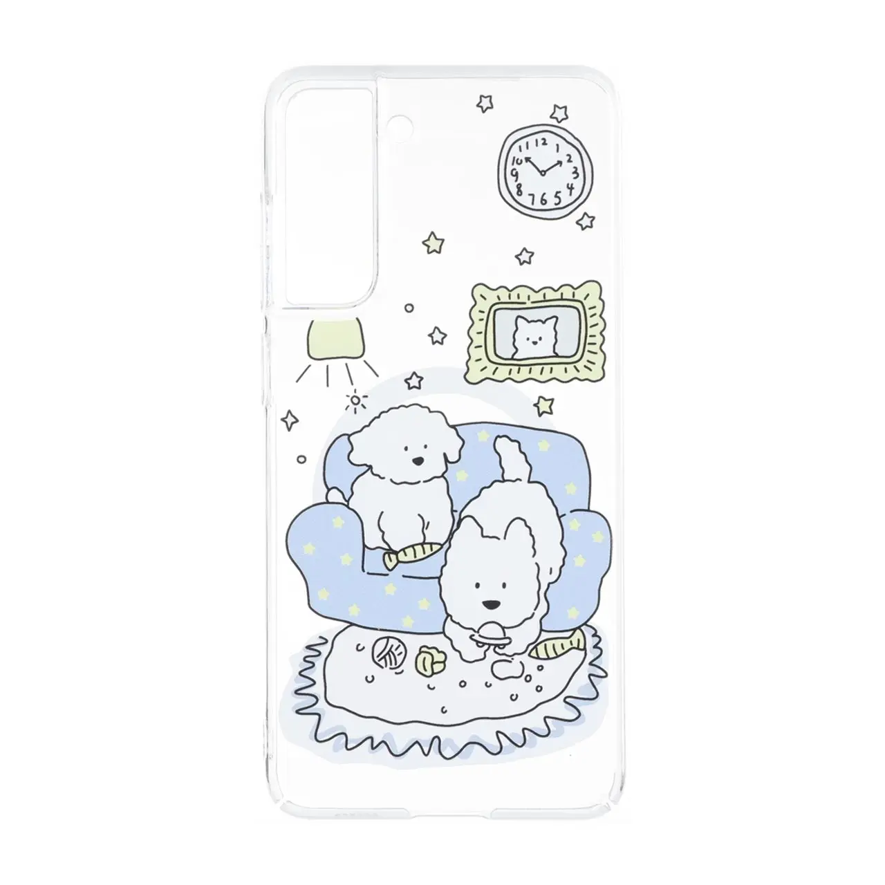 قاب Cute کریستالی طرح مگ سیف Samsung Galaxy S21 FE - کد 514