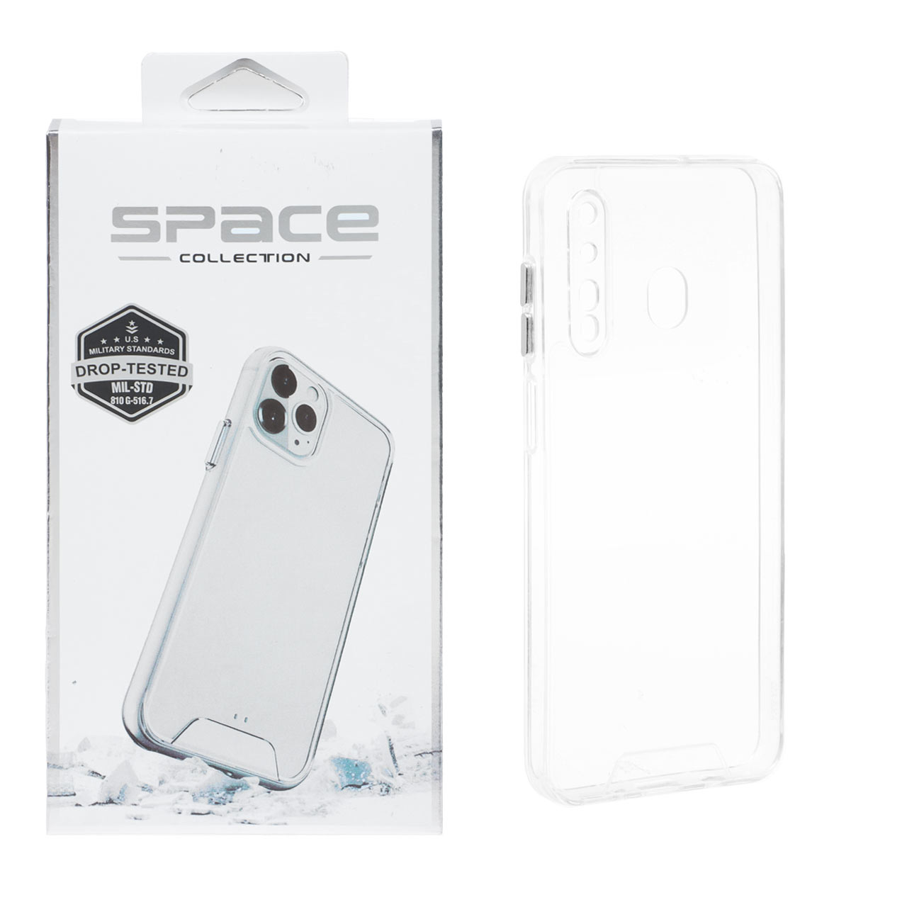 قاب شفاف ضد ضربه Space مناسب برای سامسونگ گلکسی A30s و A50 و A50s