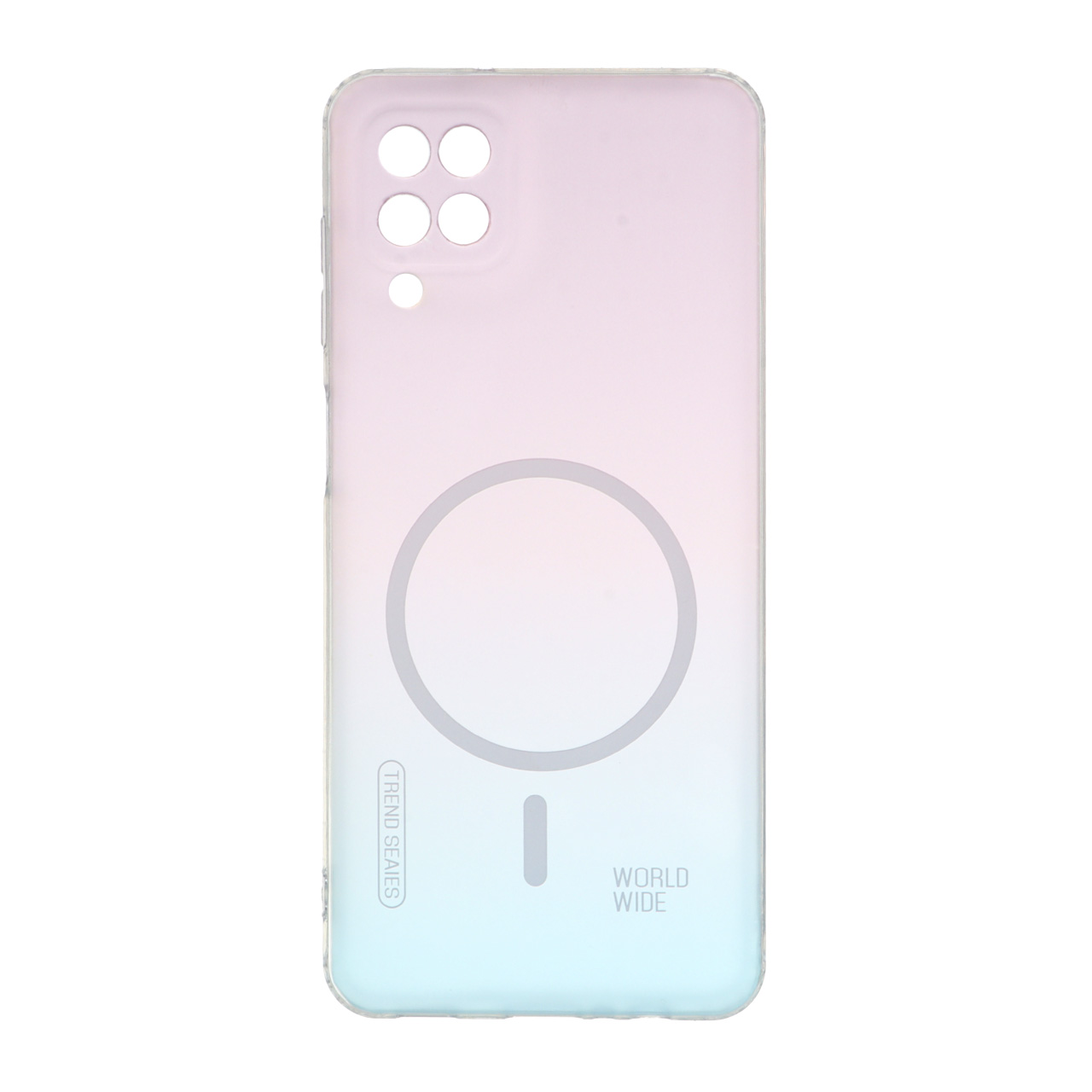 قاب World Wide مات طرح مگ سیف محافظ لنزدار مناسب برای سامسونگ گلکسی A12 و M12 و F12