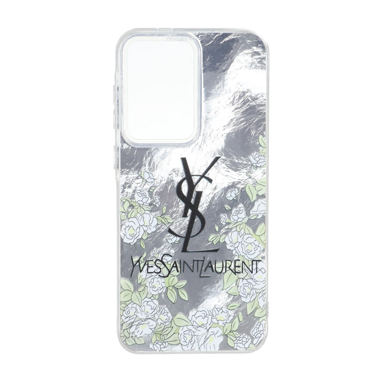 قاب طرح YSL گلدار اطلسی مناسب برای سامسونگ گلکسی A56 و A36