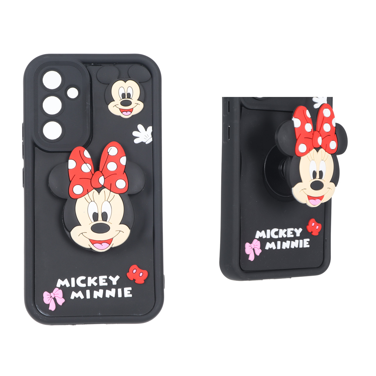قاب Solid Case پاپ سوکت عروسکی برجسته Samsung Galaxy A54 - طرح 149