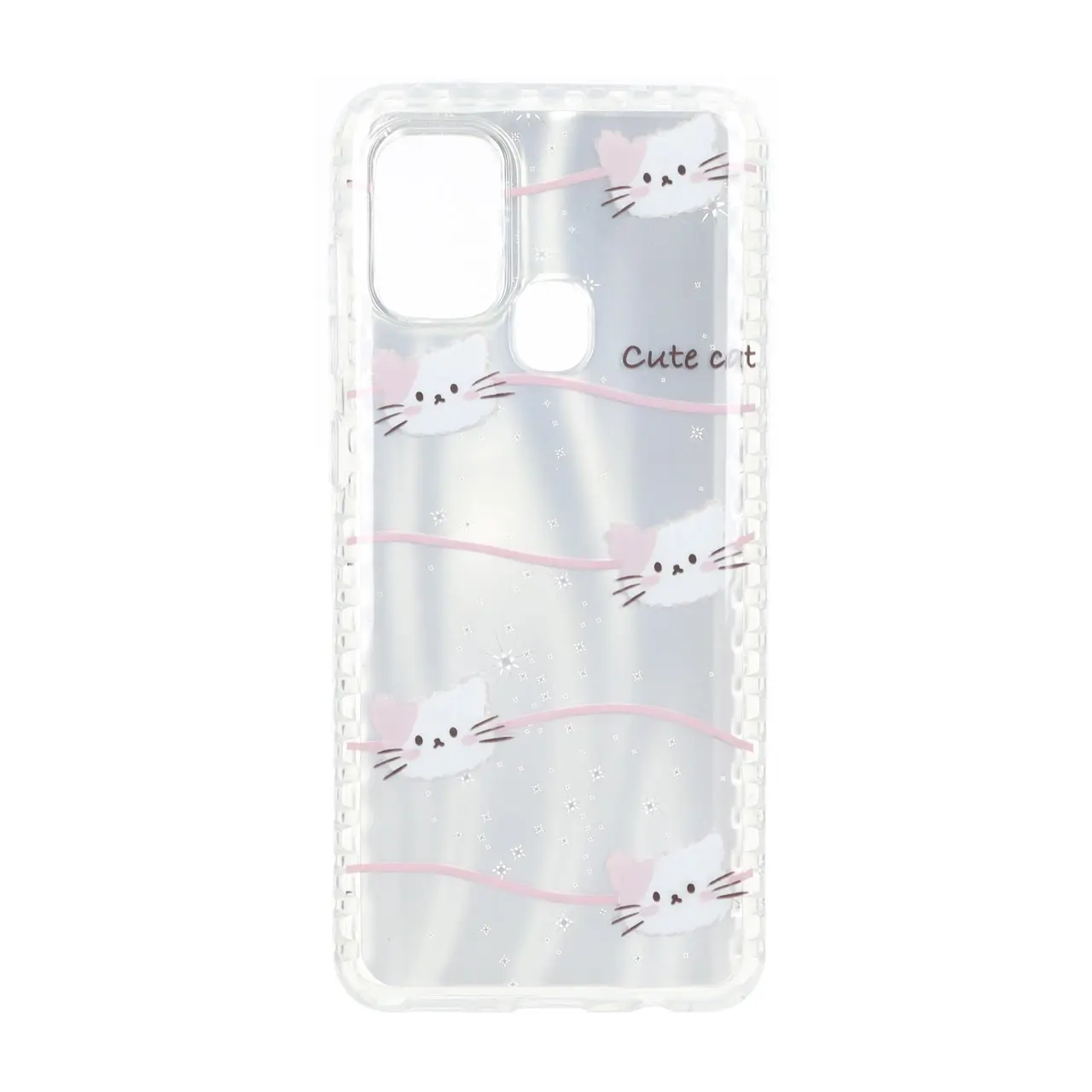 قاب طرح گربه های کیوت ستاره ای مناسب برای سامسونگ گلکسی آ ۲۱ اس