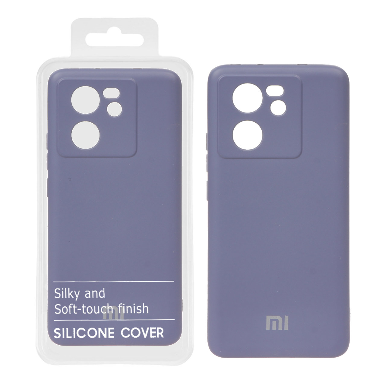 قاب نیو سیلیکون محافظ لنزدار RFF مدل Xiaomi Mi 13t / 13t Pro - بنفش (پک دار)
