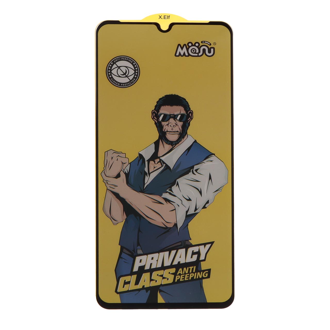 محافظ صفحه نمایش شیشه ای Full Cover Privacy Anti Peeping مدل Samsung Galaxy A07 / A06 / A05 / Xiaomi Redmi 13C / Poco C65 / Poco M6 5G / Honor X7 / X7A / Realme C51 / Realme C53