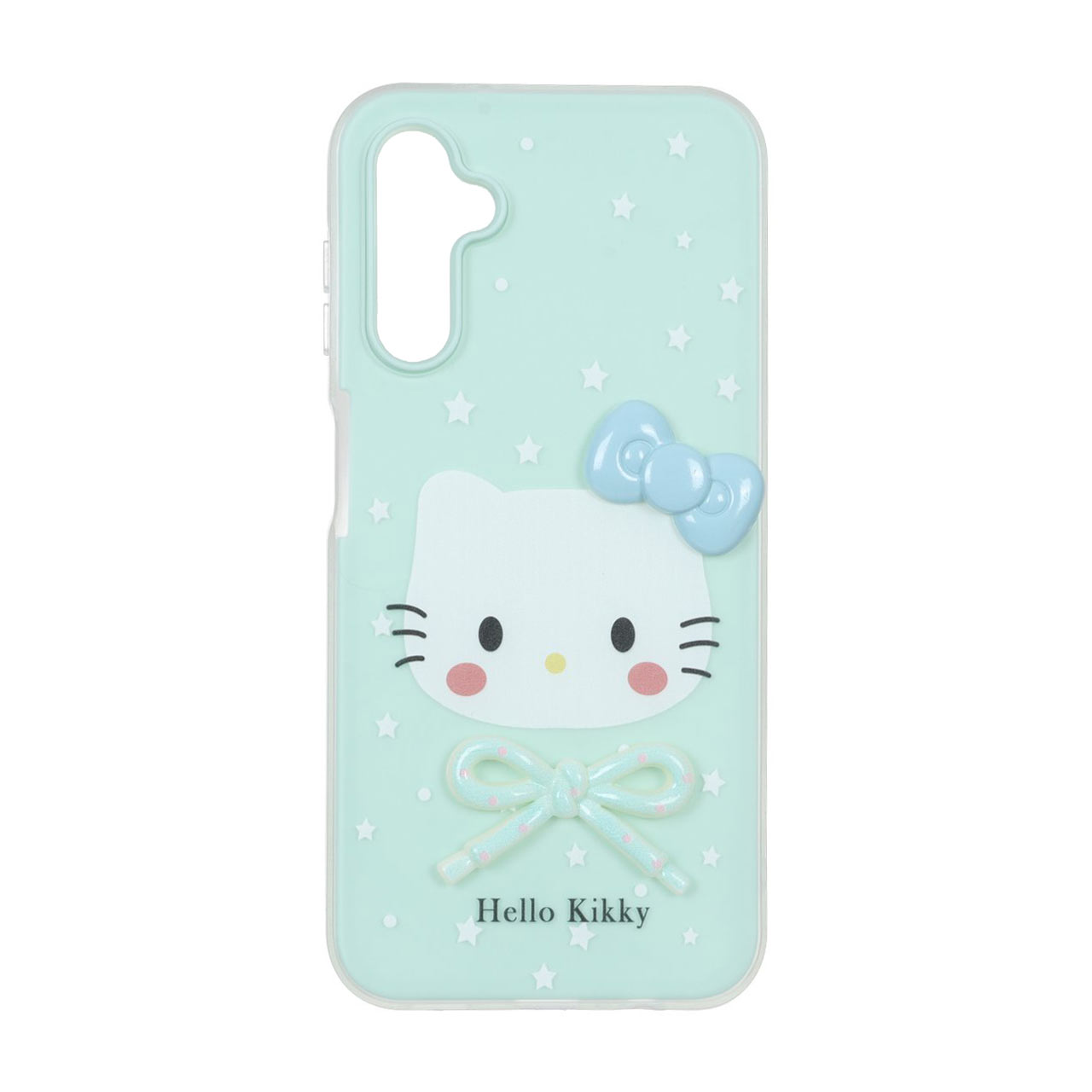 قاب طرح Kitty پاپیون برجسته دو لایه مات مناسب برای سامسونگ گلکسی A14