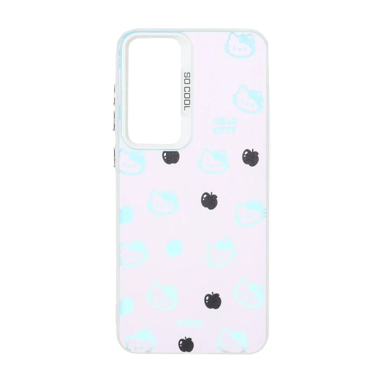 قاب SO COOL هولوگرامی طرح Hello Kitty و سیب مناسب برای سامسونگ گلکسی S25 FE