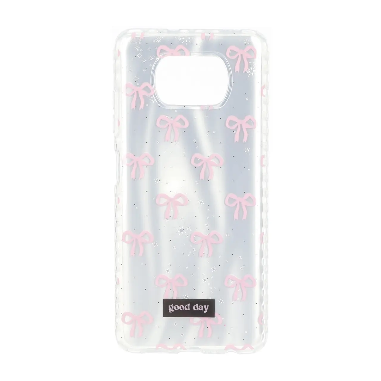 قاب مات ستاره ای دور ژله ای شفاف Xiaomi Poco X3 / Poco X3 Pro / Poco X3 NFC - طرح 344