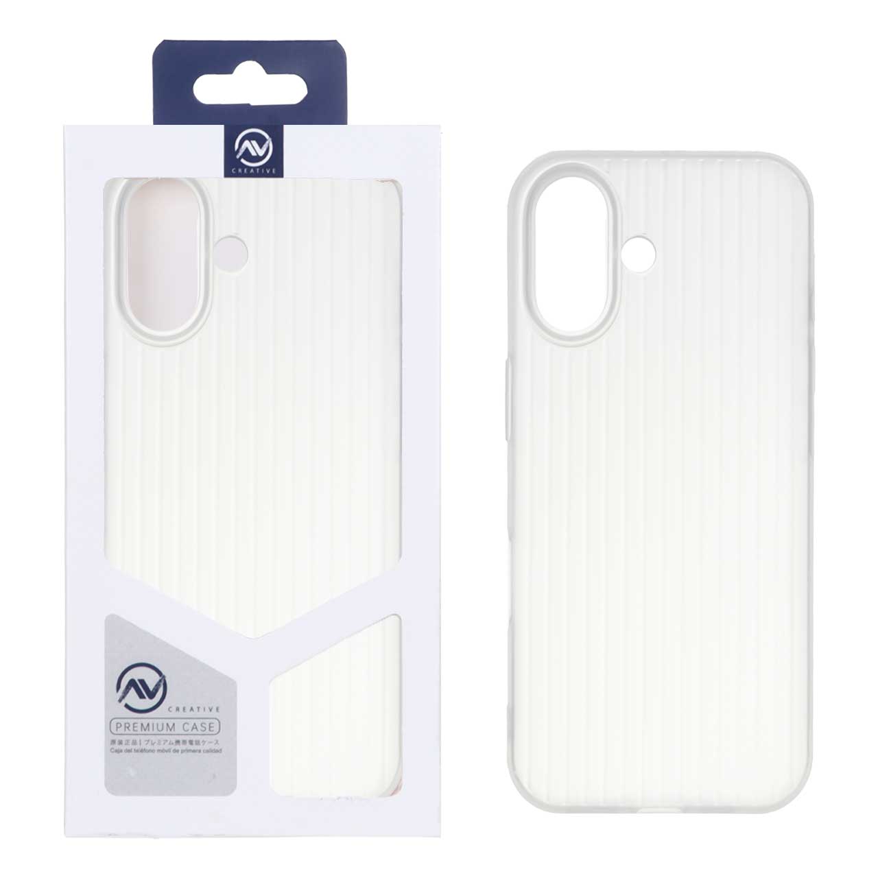 قاب Line Case ژله ای شفاف مناسب برای آیفون 16