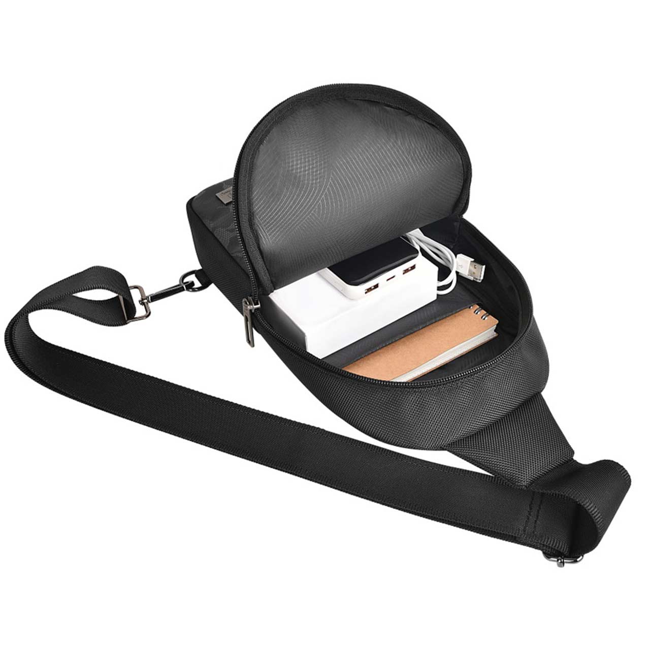 کیف تک بند Wiwu مدل Salem Crossbody Bag - مشکی