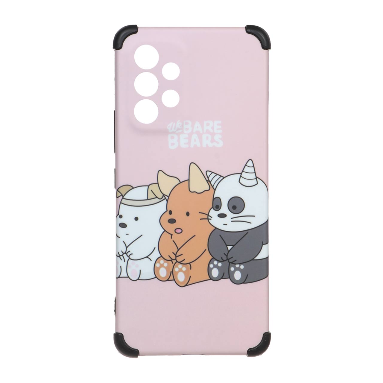 قاب طرح We Bare Bears بامپردار مناسب برای سامسونگ گلکسی A53