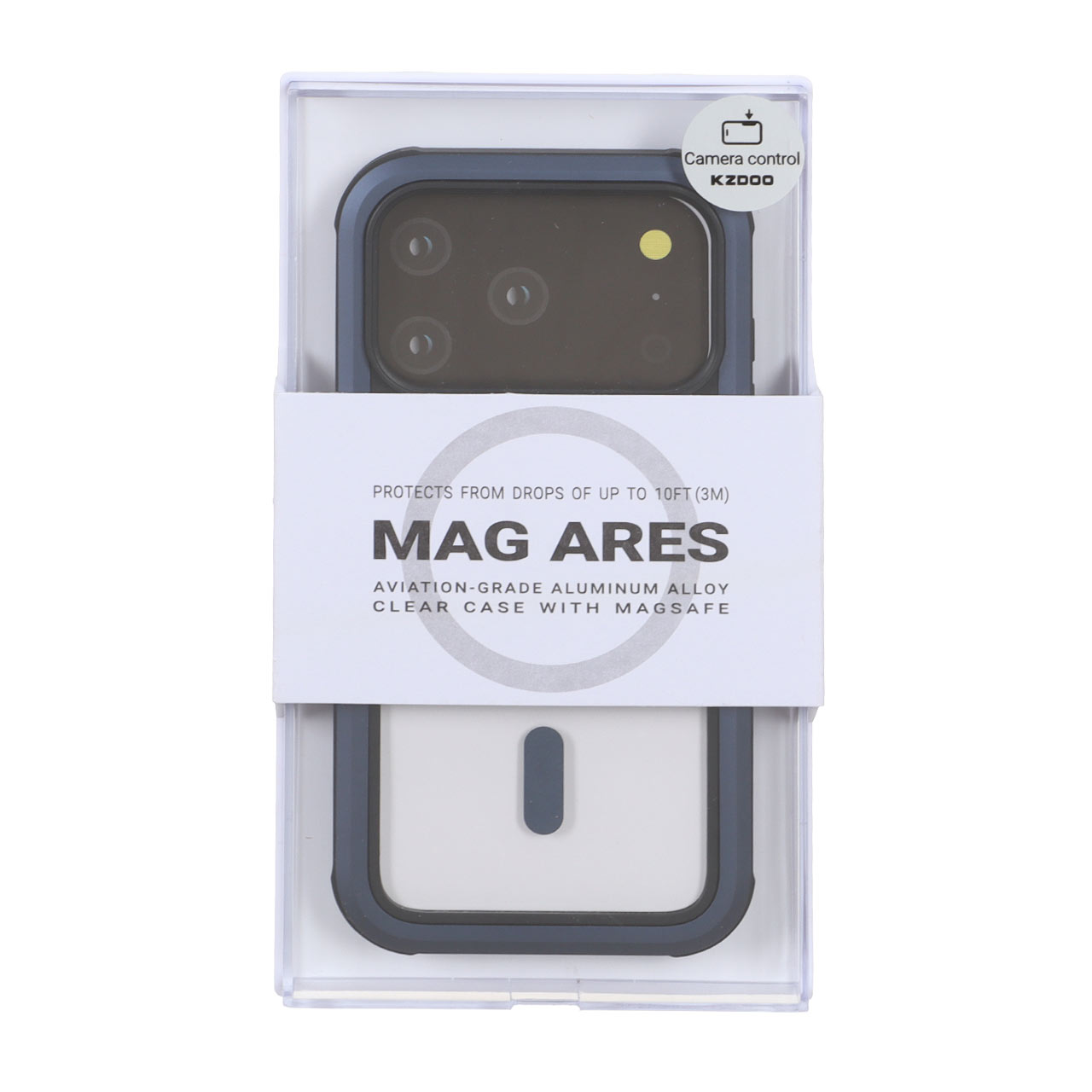 قاب Original KZDoo MAG Ares مدل Apple iPhone 17 Pro - آبی