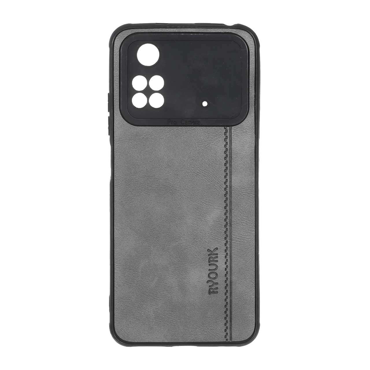 قاب طرح چرم RYOURK مناسب برای شیائومی پوکو M4 پرو 4G