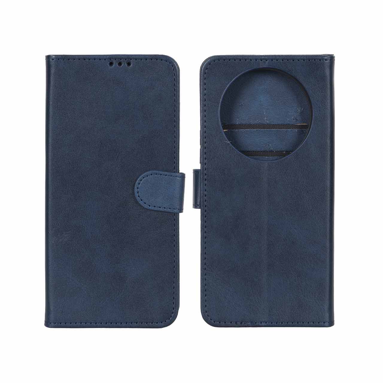 کیف مگنتی چرمی مناسب برای Honor X9b / X50 - سرمه‌ای
